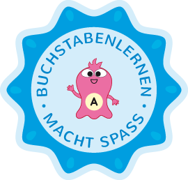 Sticker Buchstabenlernen macht Spass